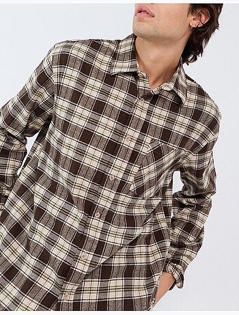 Camicia di flanella a quadri, mo fashion