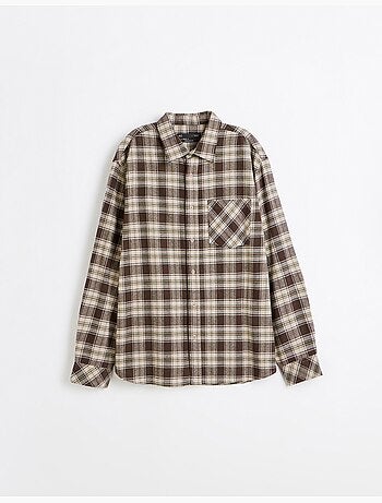 Camicia di flanella a quadri, mo fashion