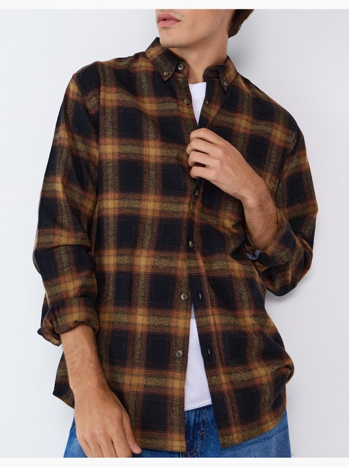 Camicia di flanella a quadri, mo fashion - Kiabi