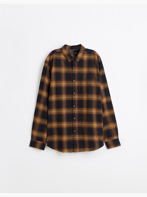 Camicia di flanella a quadri, mo fashion - Kiabi