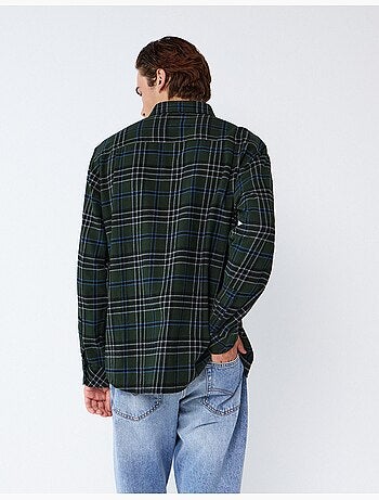 Camicia di flanella a quadri, mo fashion