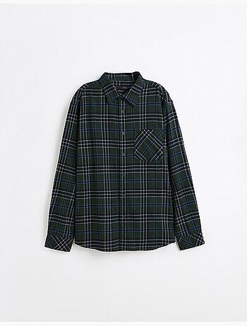 Camicia di flanella a quadri, mo fashion