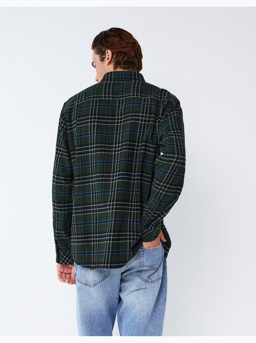 Camicia di flanella a quadri, mo fashion - Kiabi Camicia di flanella a quadri, mo fashion - Kiabi