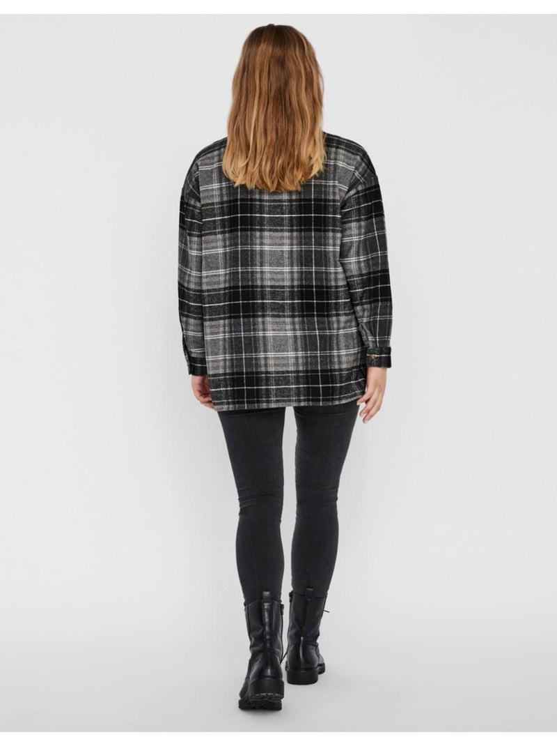 Camicia di flanella Noisy May Grigio - Kiabi