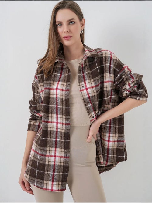 Camicia di flanella regular fit bdart - Kiabi Camicia di flanella regular fit bdart - Kiabi