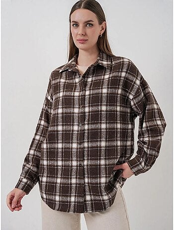 Camicia di flanella regular fit bdart