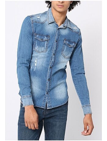 Camicia di jeans slim fit Kebello