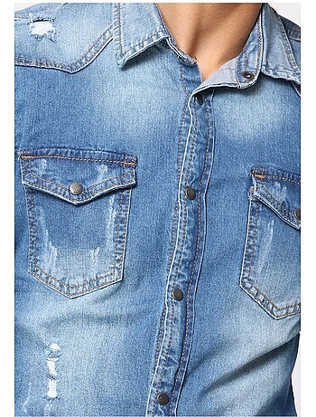 Camicia di jeans slim fit Kebello