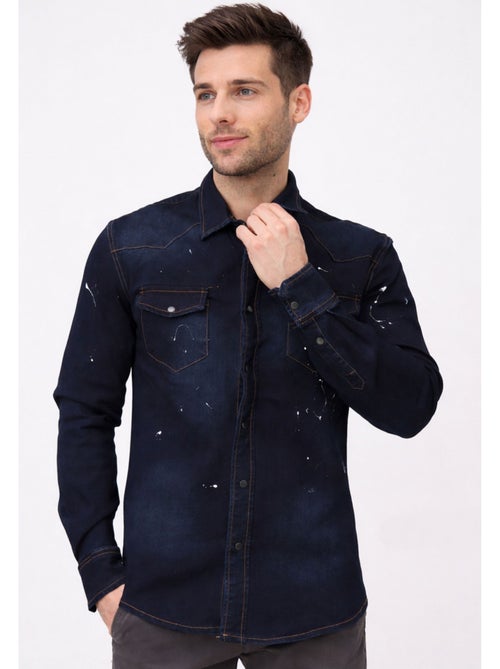 Camicia di jeans slim fit Kebello - Kiabi