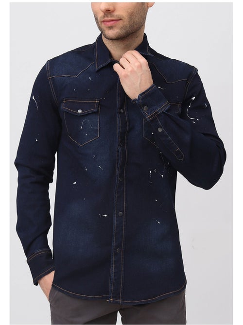 Camicia di jeans slim fit Kebello - Kiabi