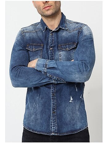 Camicia di jeans slim fit Kebello
