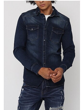 Camicia di jeans slim fit Kebello