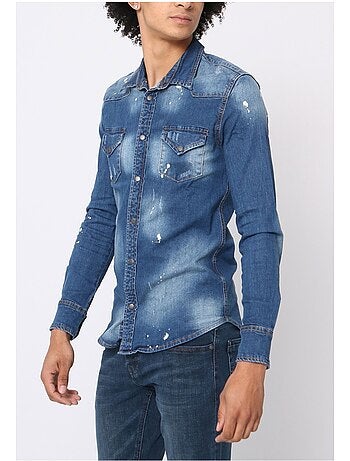 Camicia di jeans slim fit Kebello