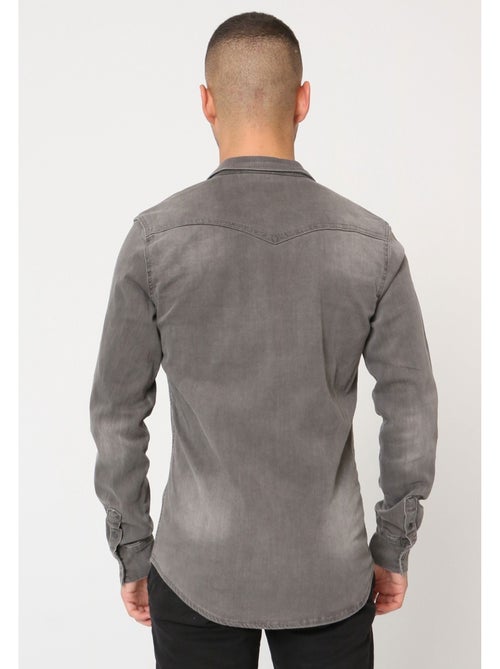 Camicia di jeans slim fit Kebello - Kiabi