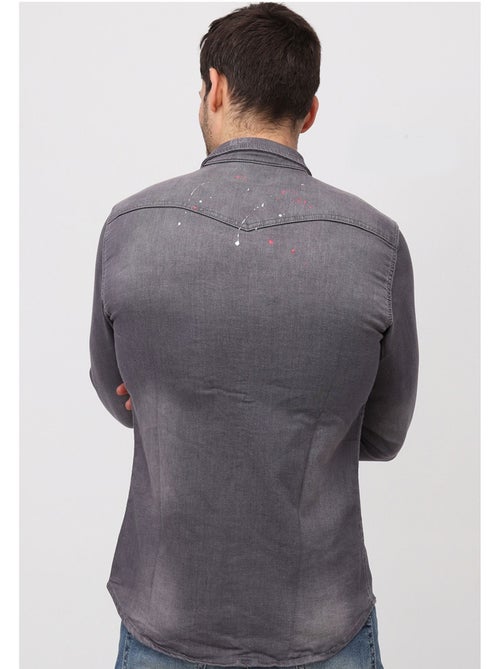 Camicia di jeans slim fit Kebello - Kiabi