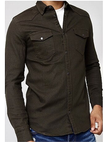 Camicia di jeans slim fit Kebello