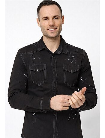 Camicia di jeans slim fit Kebello