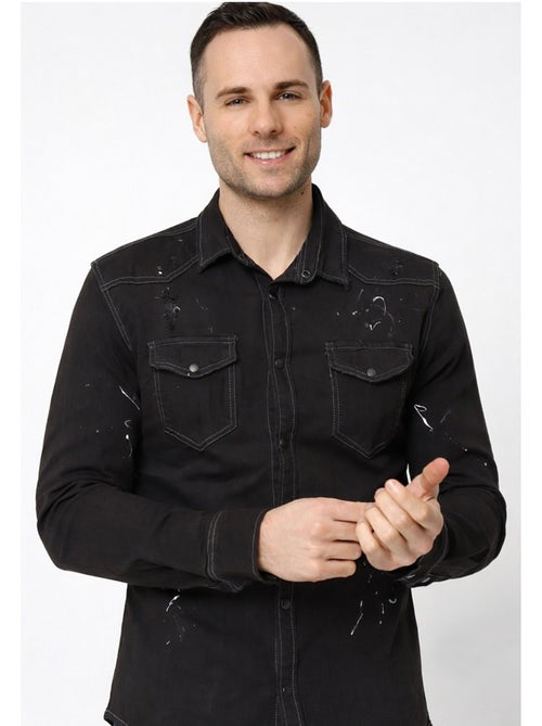 Camicia di jeans slim fit Kebello - Kiabi