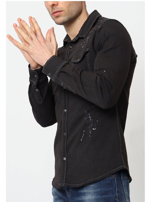 Camicia di jeans slim fit Kebello - Kiabi