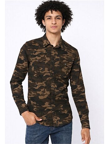 Camicia di jeans slim fit Kebello