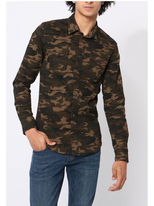 Camicia di jeans slim fit Kebello - Kiabi