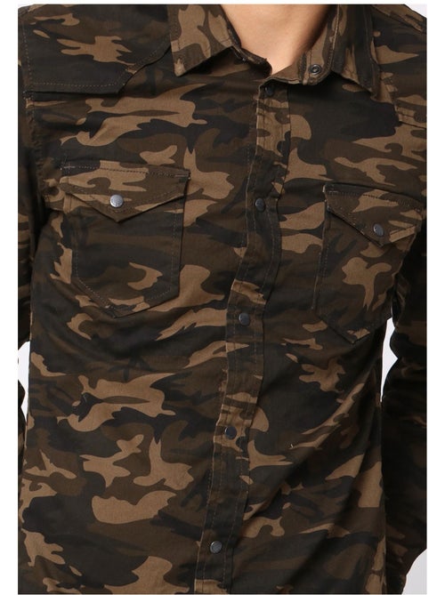 Camicia di jeans slim fit Kebello - Kiabi