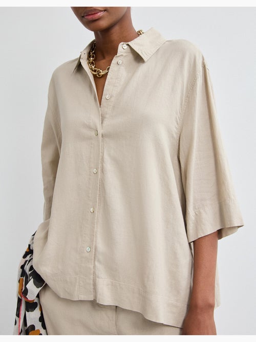 Camicia di lino, MO Fashion - Kiabi