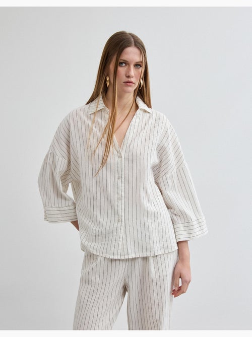 Camicia di lino, MO Fashion - Kiabi