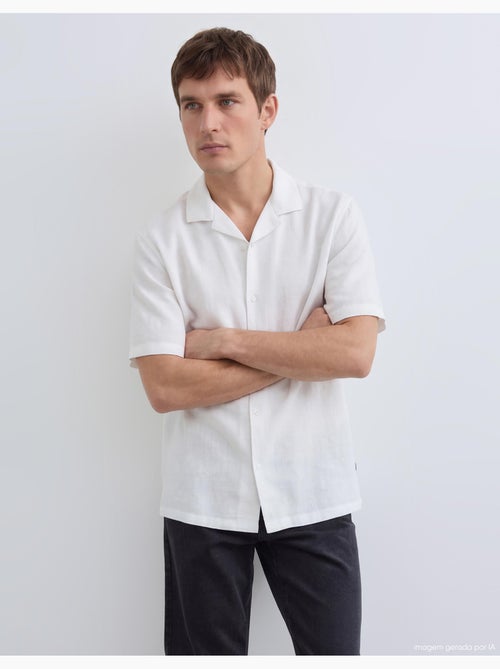 Camicia di lino, MO Fashion - Kiabi Camicia di lino, MO Fashion - Kiabi