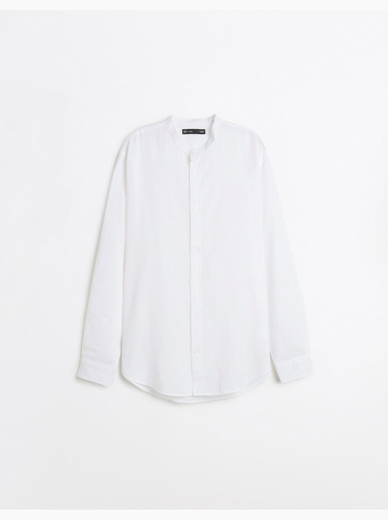 Camicia di lino, MO Fashion Bianco - Kiabi
