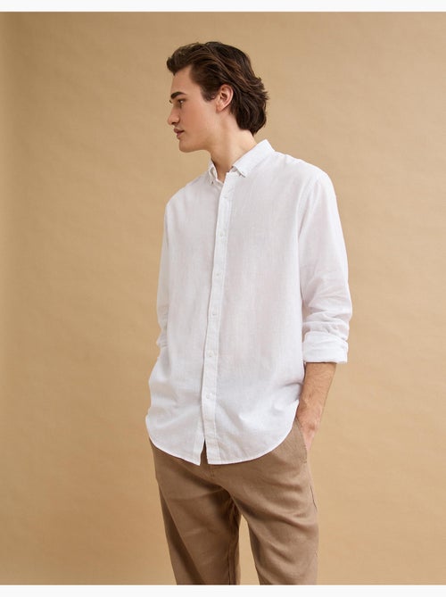 Camicia di lino, MO Fashion - Kiabi Camicia di lino, MO Fashion - Kiabi