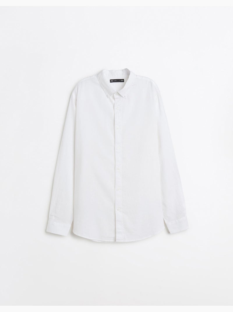 Camicia di lino, MO Fashion Bianco - Kiabi