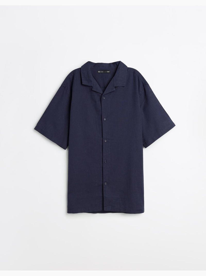 Camicia di lino, MO Fashion Blu - Kiabi