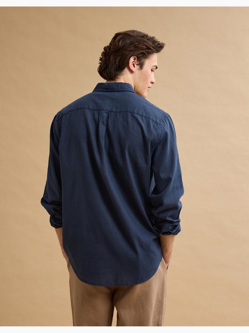 Camicia di lino, MO Fashion Blu - Kiabi