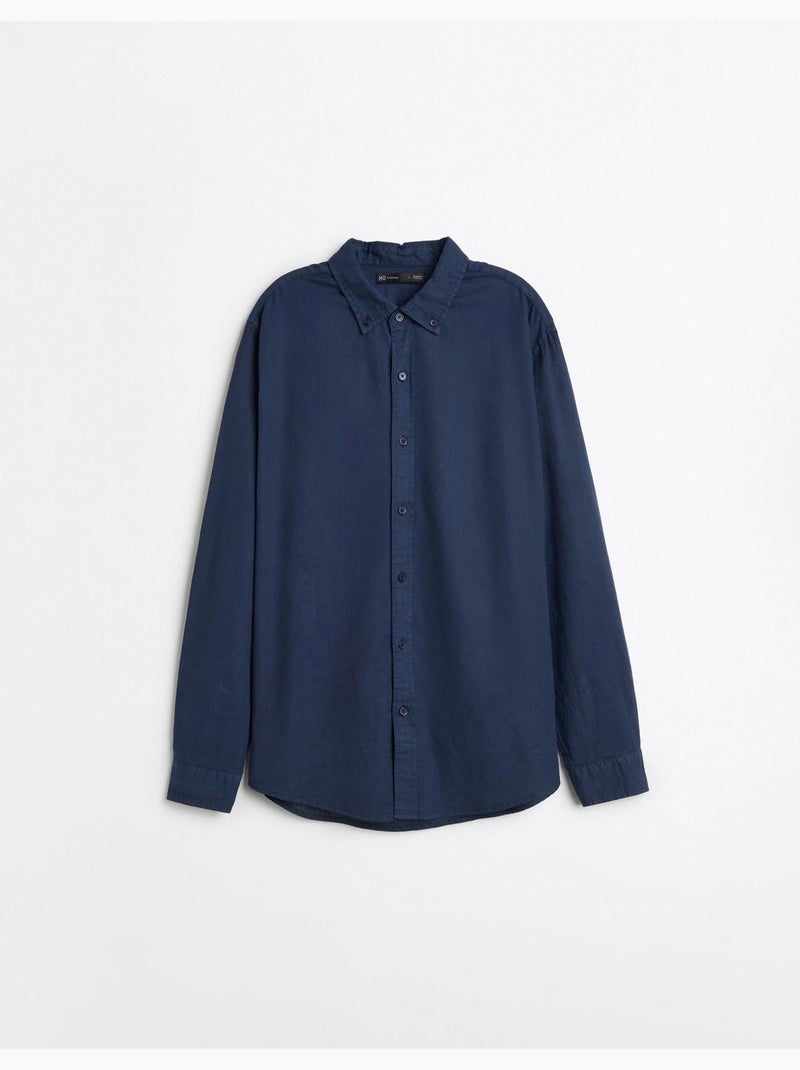 Camicia di lino, MO Fashion Blu - Kiabi