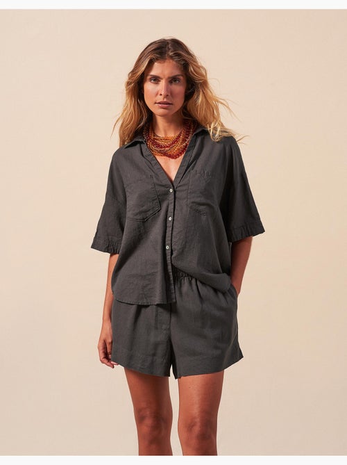 Camicia di lino, MO Fashion - Kiabi