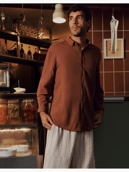 Camicia di lino, MO Fashion - Kiabi