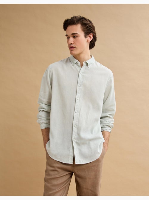 Camicia di lino, MO Fashion - Kiabi Camicia di lino, MO Fashion - Kiabi