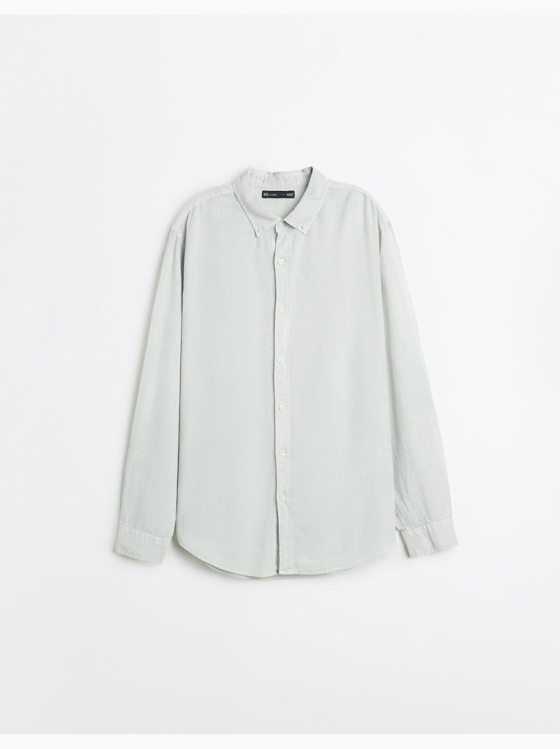 Camicia di lino, MO Fashion Verde - Kiabi