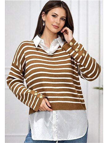 Camicia di Maglione Kebello