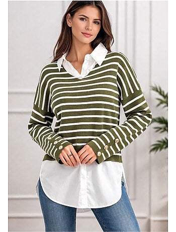 Camicia di Maglione Kebello