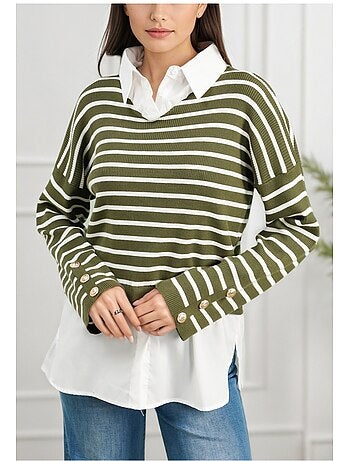 Camicia di Maglione Kebello