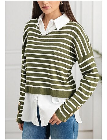 Camicia di Maglione Kebello