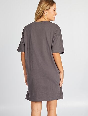 Camicia di notte in maglia jersey 'Bisounours'