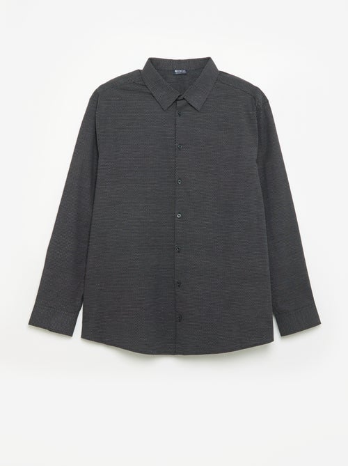 Camicia dobby a fantasia - Kiabi Camicia dobby a fantasia - Kiabi