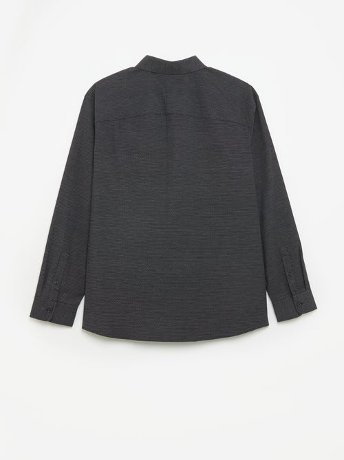 Camicia dobby a fantasia - Kiabi Camicia dobby a fantasia - Kiabi