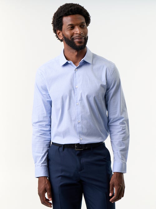 Camicia dobby fantasia - Kiabi Camicia dobby fantasia - Kiabi
