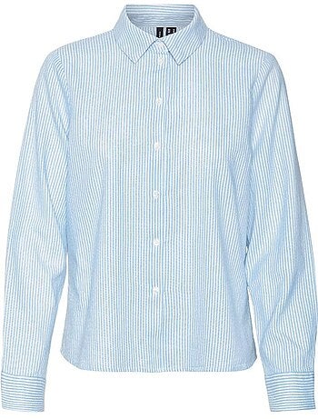 Camicia donna a righe vero moda