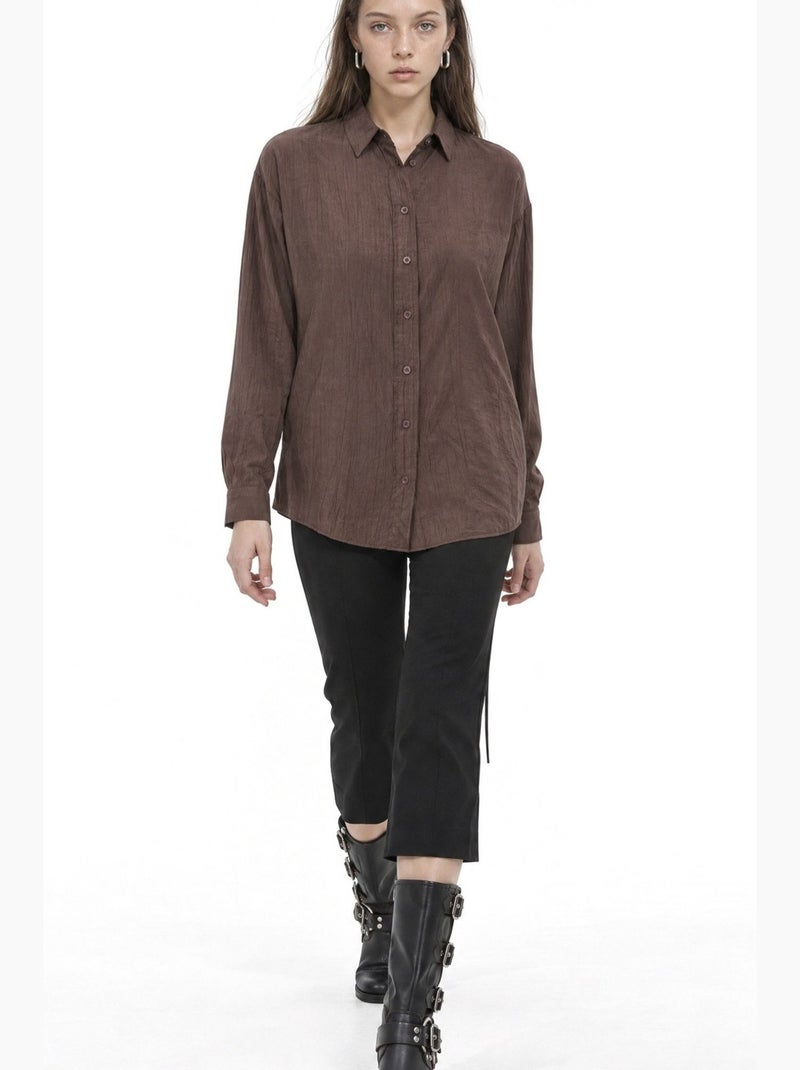 Camicia donna busem Marrone cioccolato - Kiabi