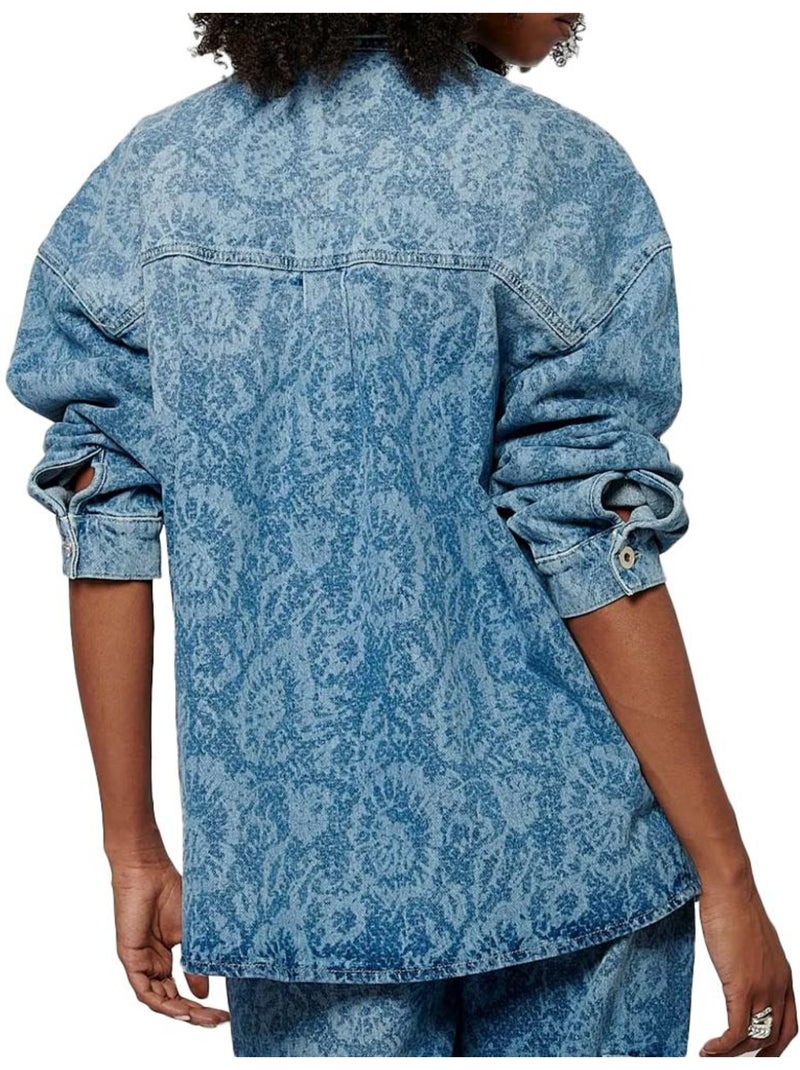 Camicia donna kaporal Blu - Kiabi